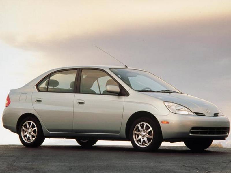 The first toyota prius sold in america
