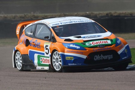 The two heavilymodified Fiesta rally cars will enter the Unlimited class