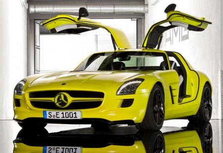 The AMG division of MercedesBenz has created a yellow prototype called the